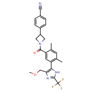 Chemical structure of TVB-3664 , CAS 2097262-58-1, AChemBlock Z238357
