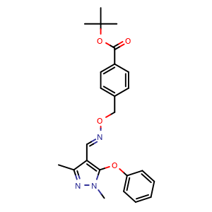 Chemical structure of Fenpyroximate , CAS 134098-61-6, AChemBlock Z238392