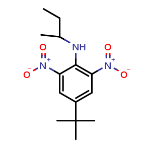 Chemical structure of Butralin , CAS 33629-47-9, AChemBlock Z238393