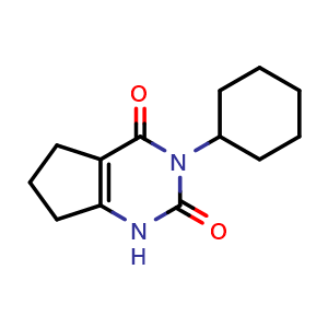 Chemical structure of Lenacil , CAS 2164-08-1, AChemBlock Z238408