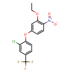 Chemical structure of Oxyfluorfen , CAS 42874-03-3, AChemBlock Z238418