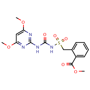 Chemical structure of Bensulfuron-methyl , CAS 83055-99-6, AChemBlock Z238425