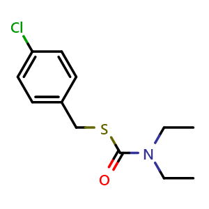 Chemical structure of Thiobencarb , CAS 28249-77-6, AChemBlock Z238428