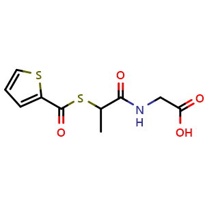 Chemical structure of Stepronin , CAS 72324-18-6, AChemBlock Z238440