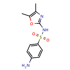 Chemical structure of Sulfamoxole , CAS 729-99-7, AChemBlock Z238441