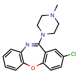Chemical structure of Loxapine , CAS 1977-10-2, AChemBlock Z238454