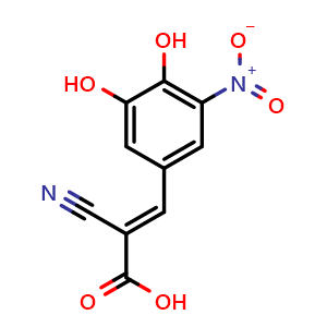 Chemical structure of Entacapone acid , CAS 160391-70-8, AChemBlock Z238498