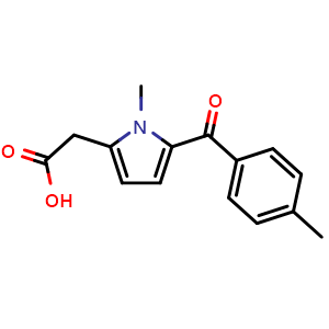 Chemical structure of Tolmetin , CAS 26171-23-3, AChemBlock Z238511
