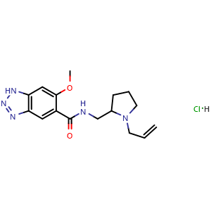 Chemical structure of Alizapride hydrochloride , CAS 59338-87-3, AChemBlock Z238516