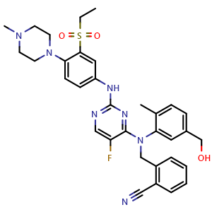 Chemical structure of AZ13705339 , CAS 2016806-57-6, AChemBlock Z238522