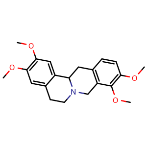 Chemical structure of Rotundine , CAS 2934-97-6, AChemBlock Z238527
