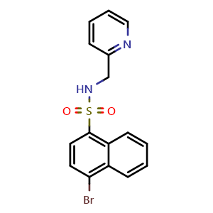 Chemical structure of Pyrabactin , CAS 419538-69-5, AChemBlock Z238531