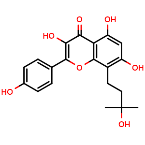 Chemical structure of Noricaritin , CAS 5240-95-9, AChemBlock Z238536