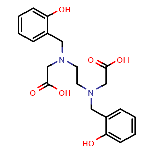 Chemical structure of HBED , CAS 35998-29-9, AChemBlock Z238546