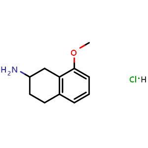 Chemical structure of 5-HT1A modulator 2 hydrochloride , CAS 3880-76-0, AChemBlock Z238580