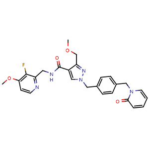 Chemical structure of Sebetralstat , CAS 1933514-13-6, AChemBlock Z238595