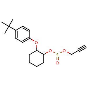 Chemical structure of Propargite , CAS 2312-35-8, AChemBlock Z238602