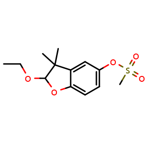 Chemical structure of Ethofumesate , CAS 26225-79-6, AChemBlock Z238607