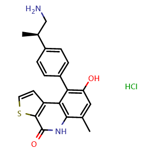 Chemical structure of OTS514 hydrochloride , CAS 2319647-76-0, AChemBlock Z238615