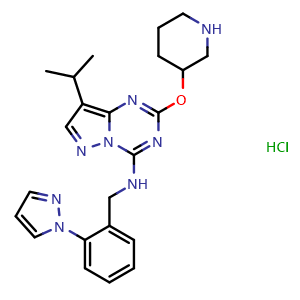 Chemical structure of LDC-4297 HCl , CAS 2319747-14-1, AChemBlock Z238627