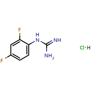 1-(2,4-difluorophenyl)guanidine hydrochloride