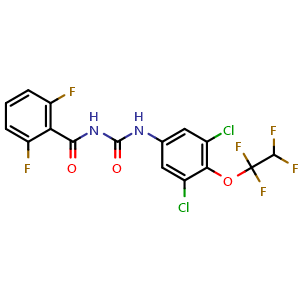 Chemical structure of Hexaflumuron , CAS 86479-06-3, AChemBlock Z238679