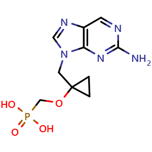 Chemical structure of Besifovir , CAS 441785-25-7, AChemBlock Z238702