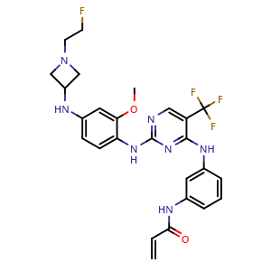Chemical structure of CNX-2006 , CAS 1375465-09-0, AChemBlock Z238709