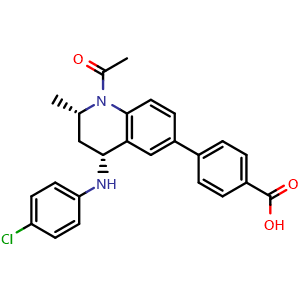 Chemical structure of GSK1324726A , CAS 1300031-52-0, AChemBlock Z238712