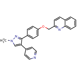 Chemical structure of [11C]MP 10 , CAS 1292799-56-4, AChemBlock Z238715