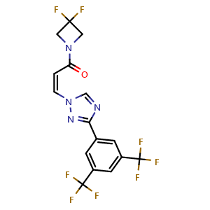 Chemical structure of KPT276 , CAS 1421919-75-6, AChemBlock Z238720