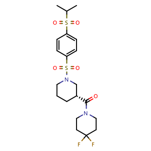 Chemical structure of DX3-213B , CAS 2749555-66-4, AChemBlock Z238738