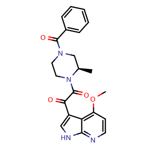 Chemical structure of BMS-378806 , CAS 357263-13-9, AChemBlock Z238745
