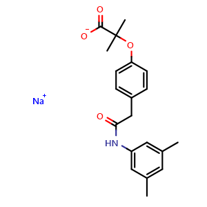 Chemical structure of Efaproxiral Sodium , CAS 170787-99-2, AChemBlock Z238753