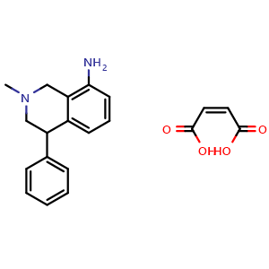 Chemical structure of Nomifensine maleate , CAS 32795-47-4, AChemBlock Z238804