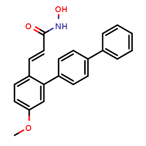 Chemical structure of HDAC8-IN-1 , CAS 1417997-93-3, AChemBlock Z238806