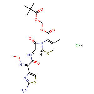 Cefetamet pivoxil hydrochloride