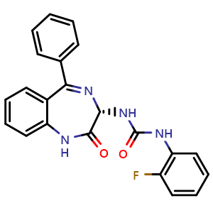 Chemical structure of RSV604 , CAS 676128-63-5, AChemBlock Z238826