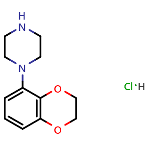 Chemical structure of Eltoprazine hydrochloride , CAS 98206-09-8, AChemBlock Z238834