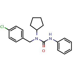 Chemical structure of Pencycuron , CAS 66063-05-6, AChemBlock Z238846