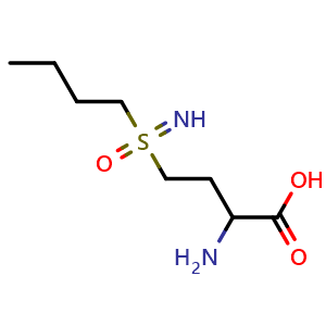 Chemical structure of DL-Buthionine-(S,R)-sulfoximine , CAS 5072-26-4, AChemBlock Z238847