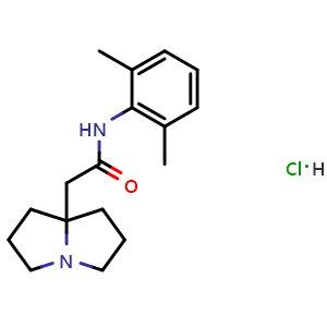 Chemical structure of Pilsicainide HCl , CAS 88069-49-2, AChemBlock Z238851