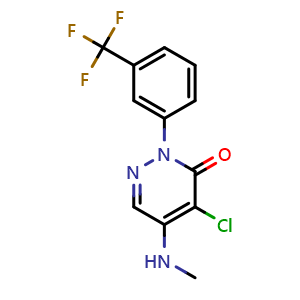 Chemical structure of Norflurazon , CAS 27314-13-2, AChemBlock Z238867
