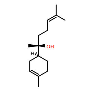 Chemical structure of Levomenol , CAS 23089-26-1, AChemBlock Z238887