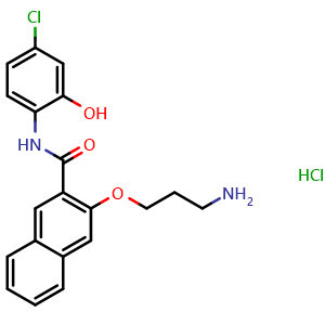 Chemical structure of 653-47 hydrochloride , CAS 1224567-46-7, AChemBlock Z238899