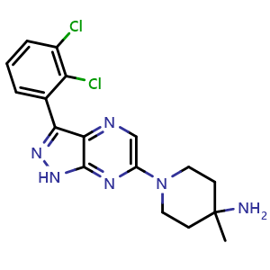 Chemical structure of IACS-13909 , CAS 2160546-07-4, AChemBlock Z238910