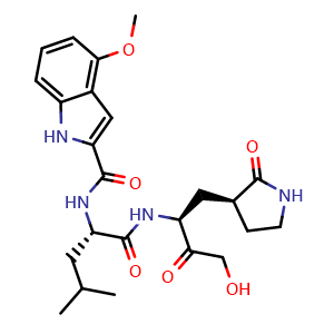 Chemical structure of PF-00835231 , CAS 870153-29-0, AChemBlock Z238921