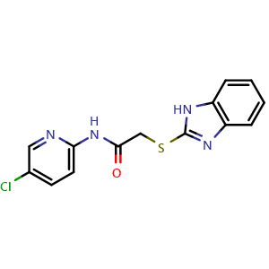 Chemical structure of dCeMM3 , CAS 311787-85-6, AChemBlock Z238932
