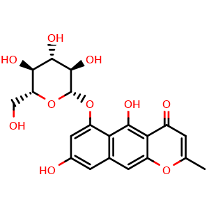 Chemical structure of Cassiaside , CAS 13709-03-0, AChemBlock Z238940