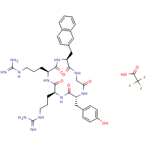 Chemical structure of FC131 TFA , CAS 842166-42-1, AChemBlock Z238964